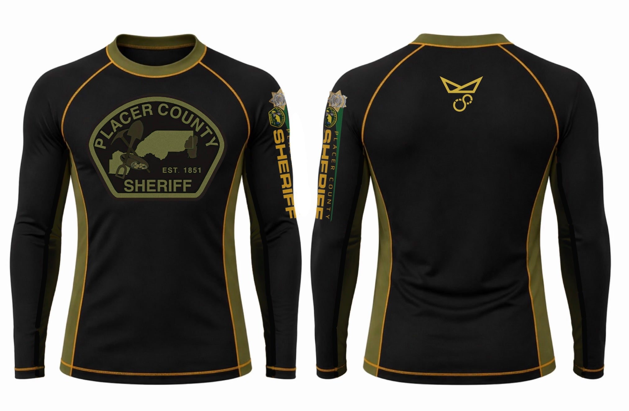 Long Sleeve Tactical Rashguard (Placer County)