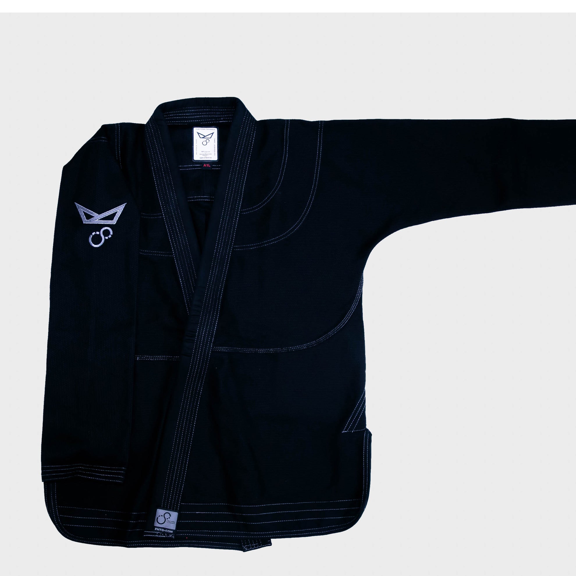 Brazilian jiu jitsu gi by Functional Technique. Black