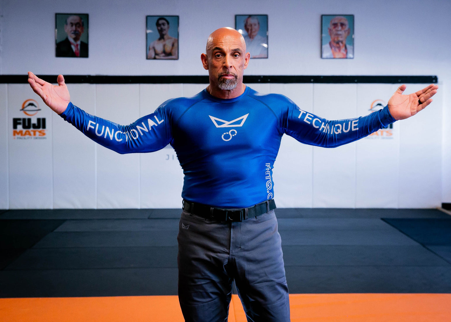 Blue Long Sleeve Rashguard