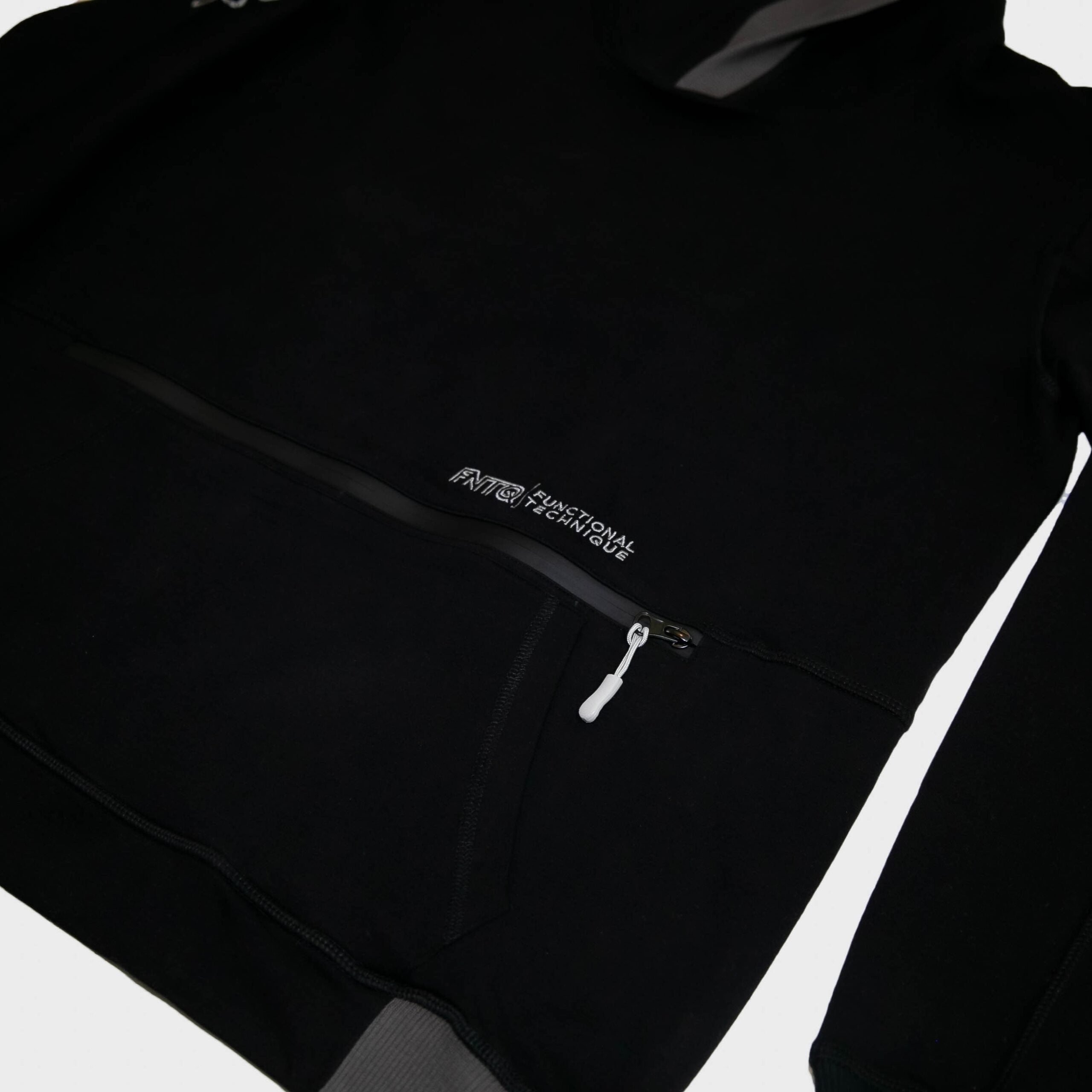 Jiu Jitsu Hoodie - Black Hoodie (001) - Front View