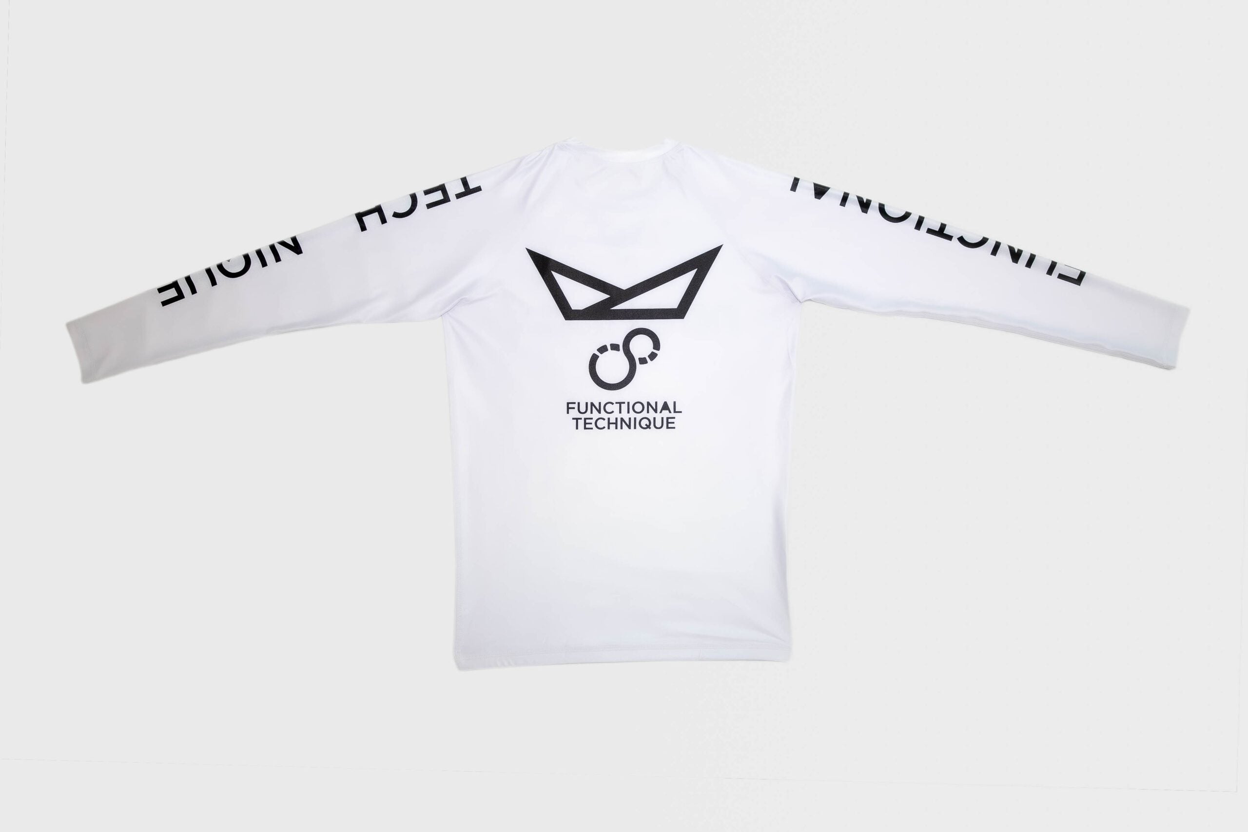 White Long Sleeve Rashguard