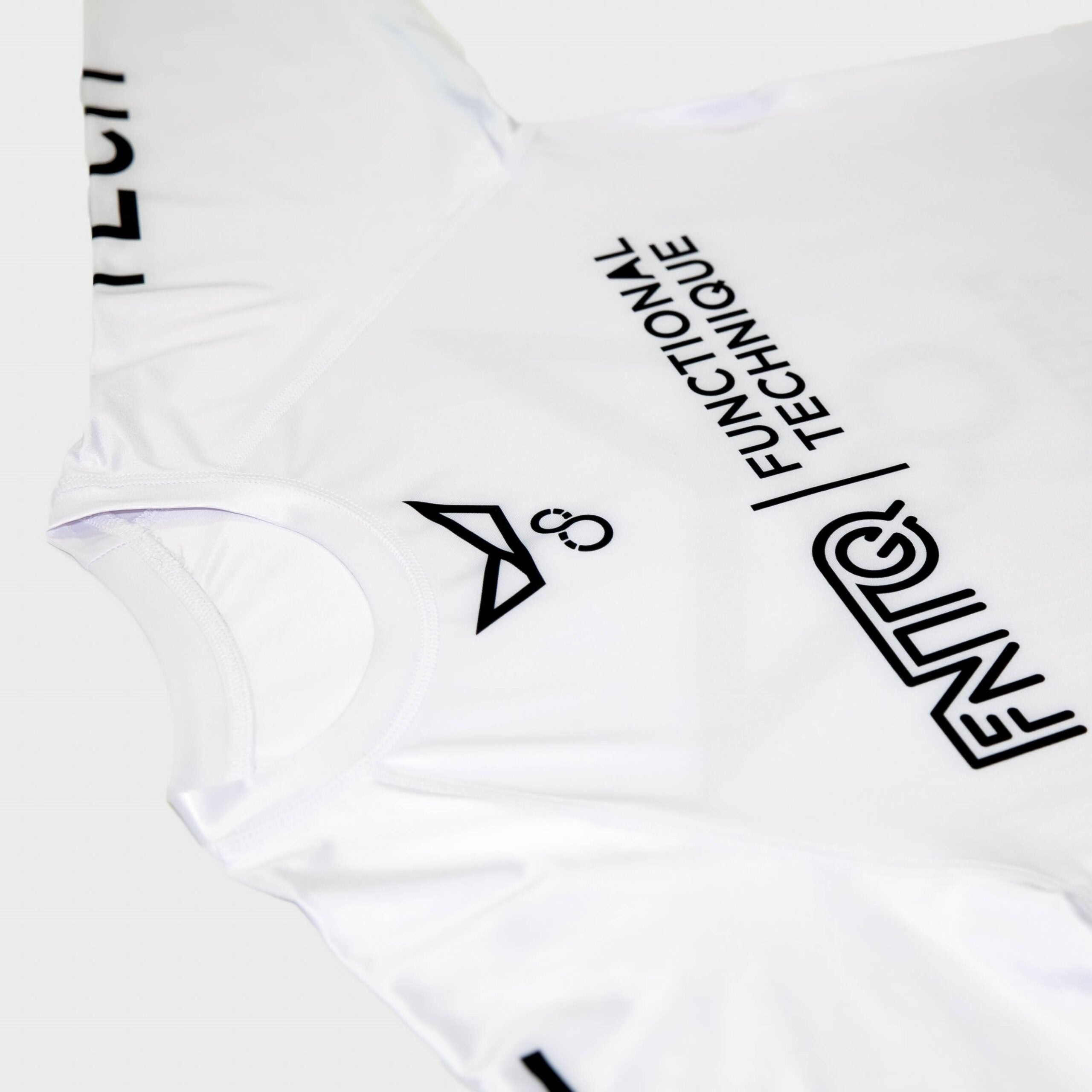 White Long Sleeve Rashguard
