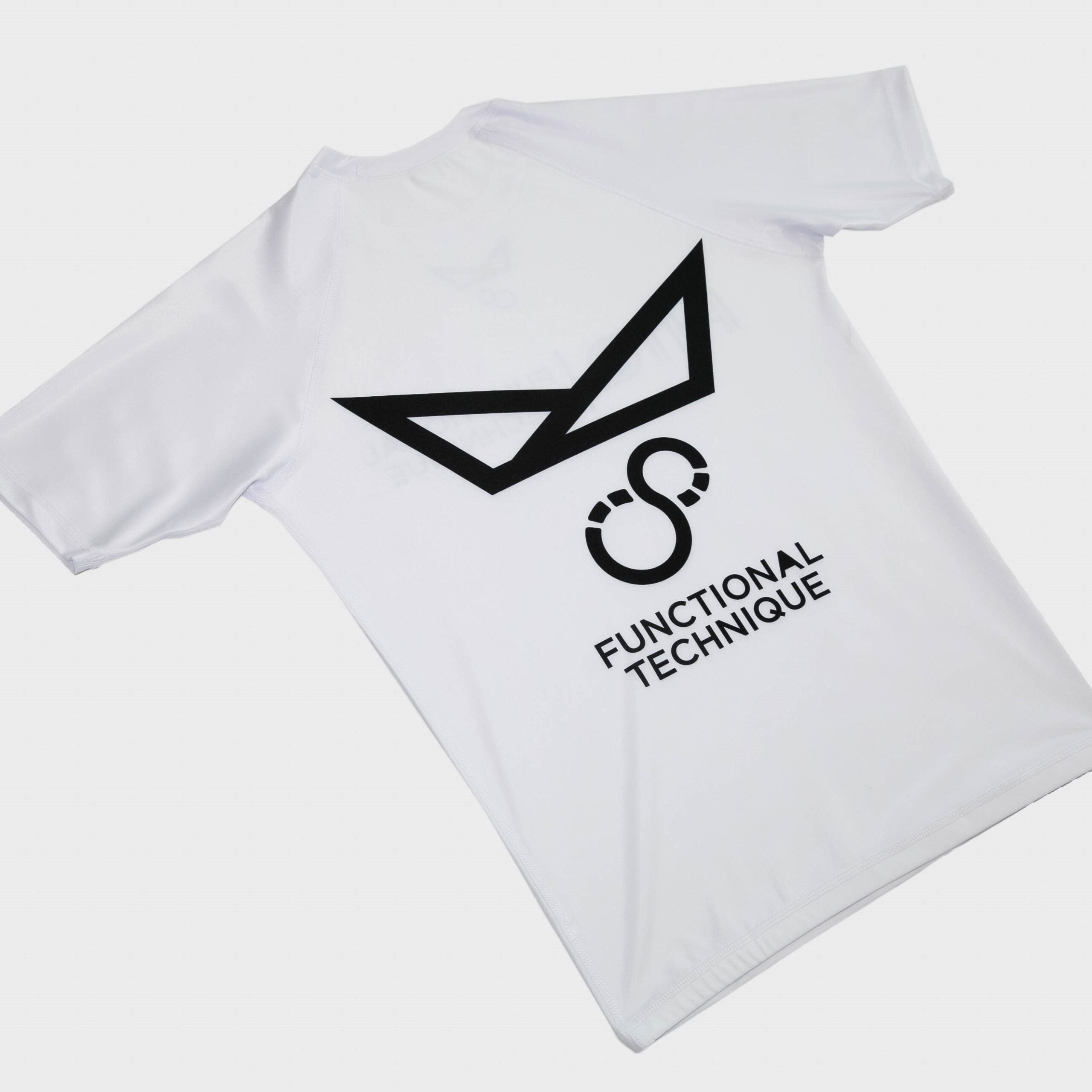White Rash guard - Short Sleeve