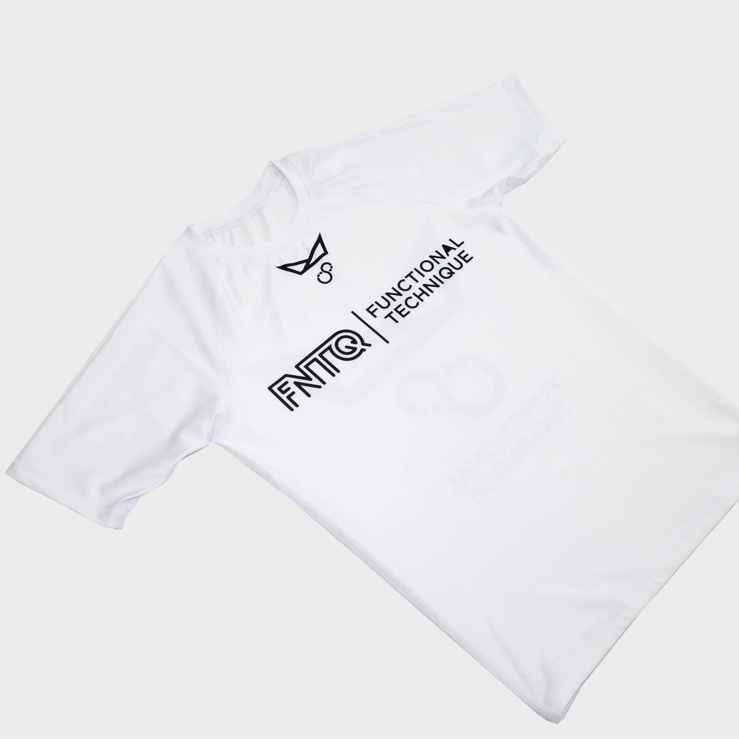 White Rash guard - Short Sleeve