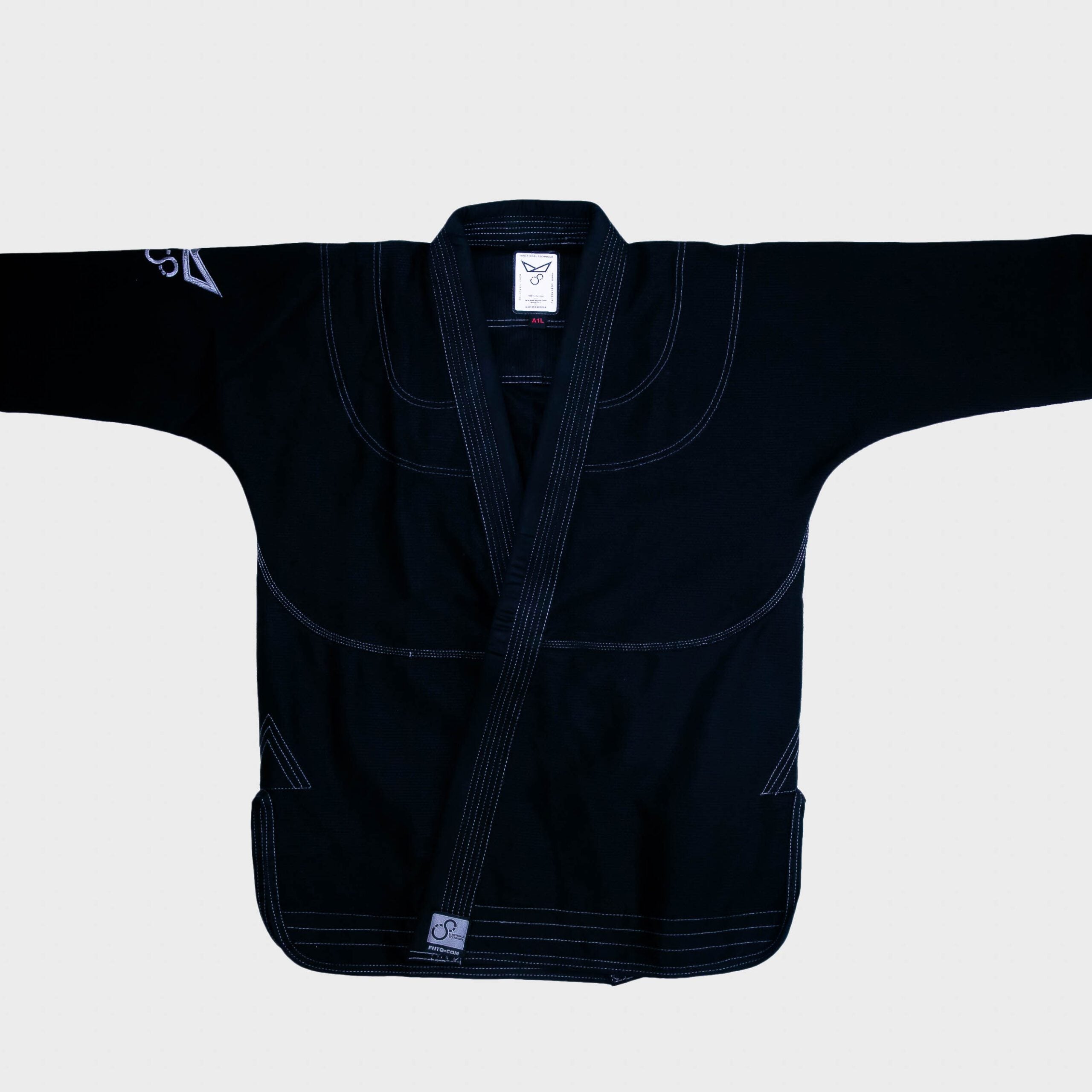 Black Jiu Jitsu Gi Top (001)