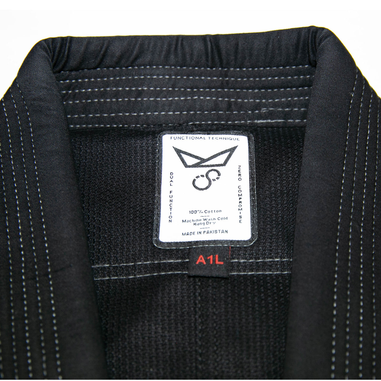 Brazilian jiu jitsu gi by Functional Technique. Black