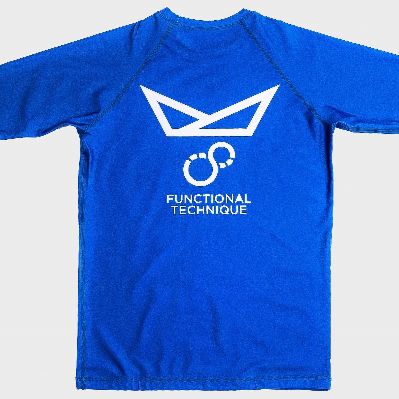 Blue Short Sleeve Rashguard