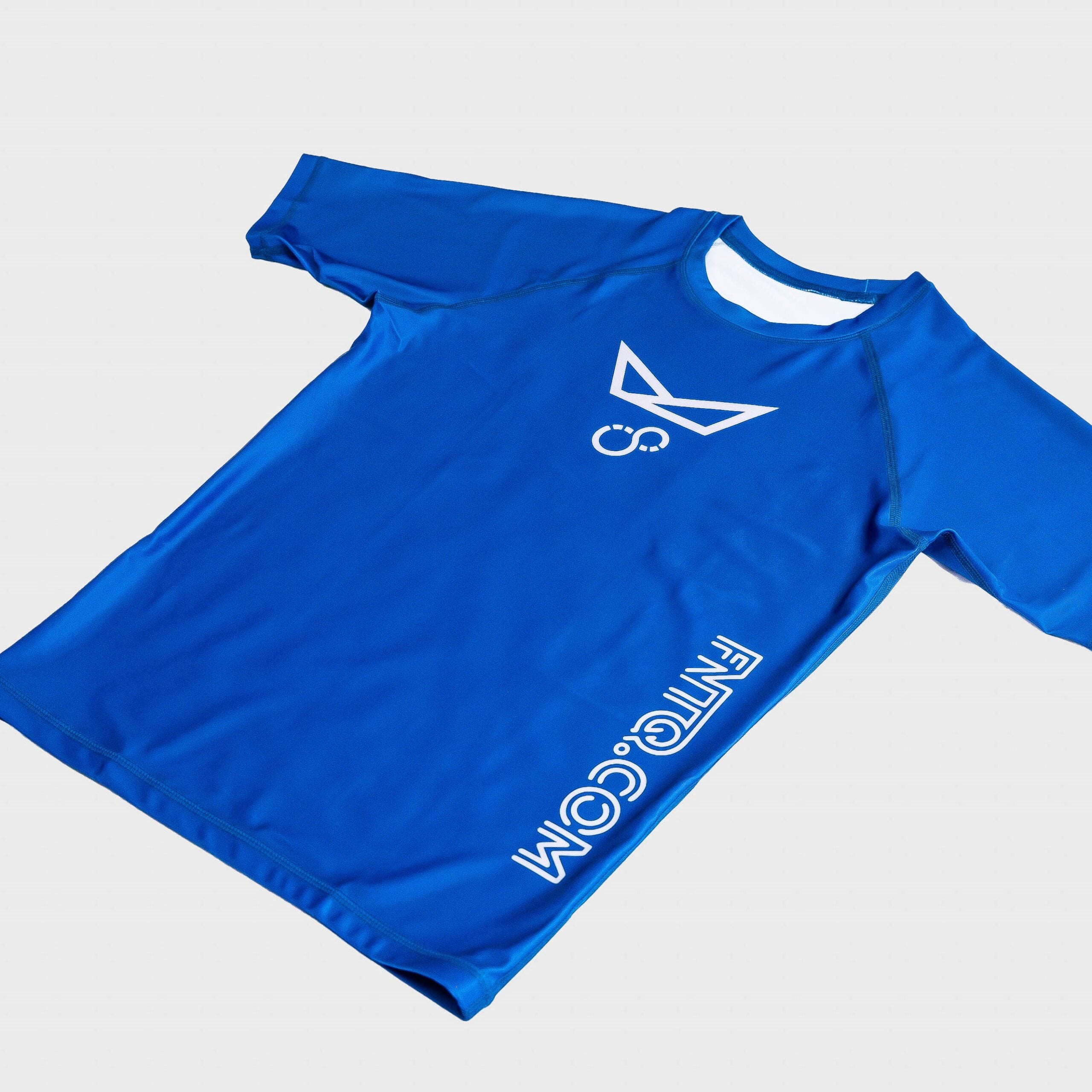 Blue Short Sleeve Rashguard