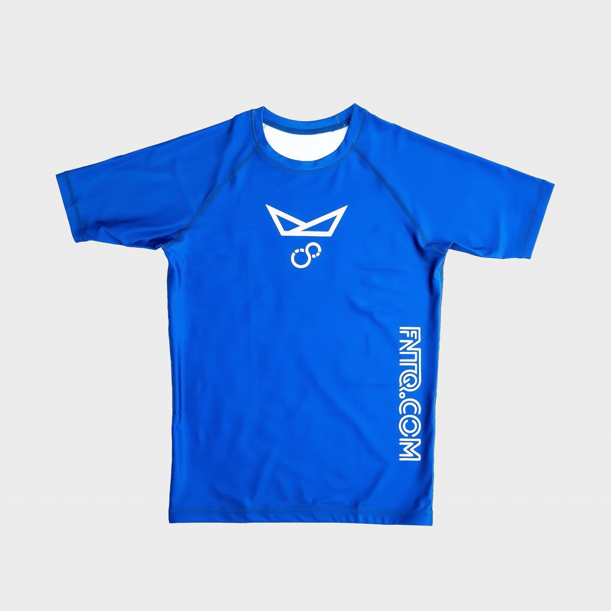 Blue Short Sleeve Rashguard