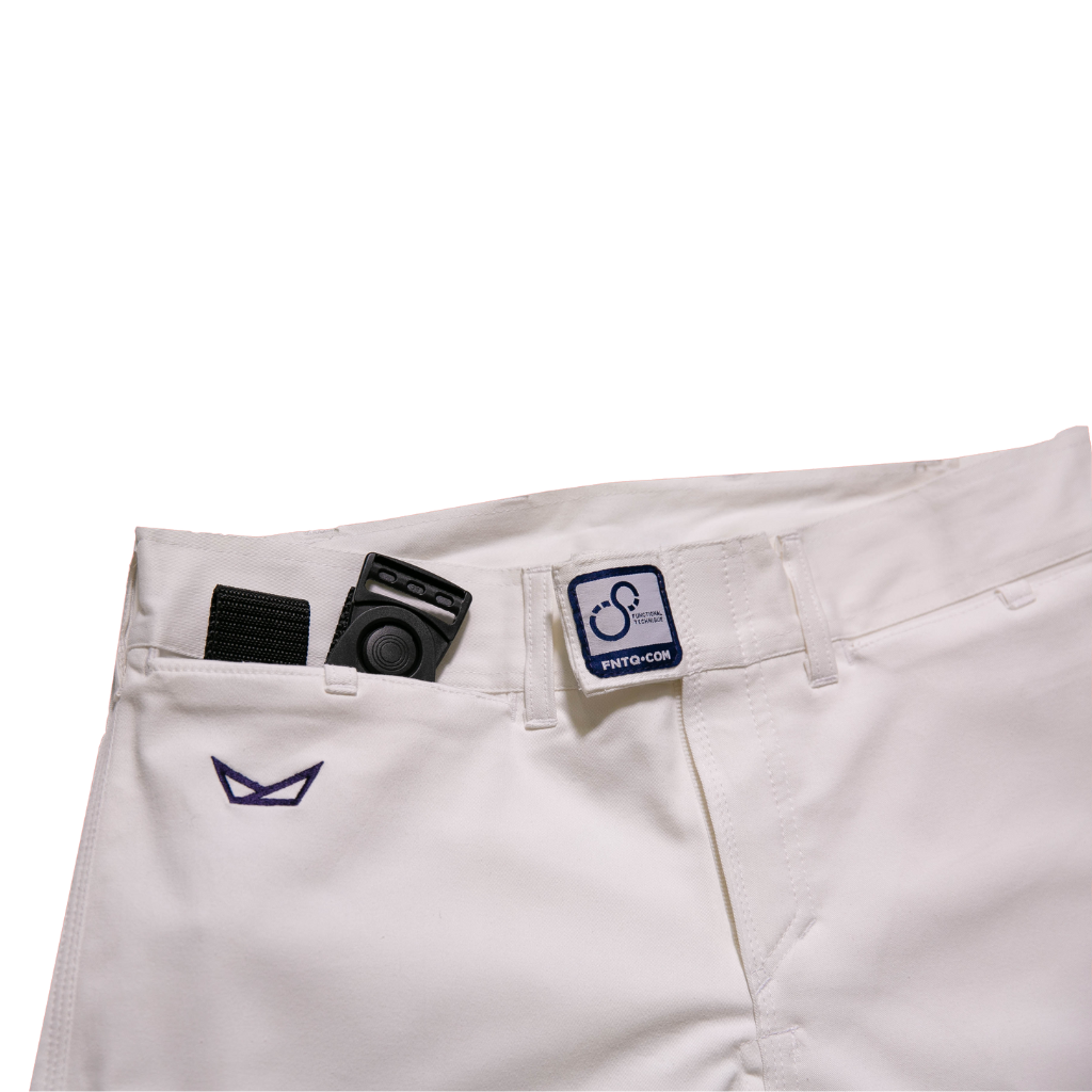 White Gi Pants