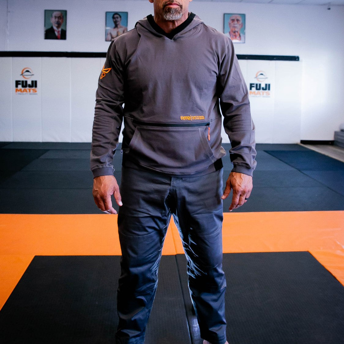 Jiu Jitsu Hoodie - Grey Hoodie (001)
