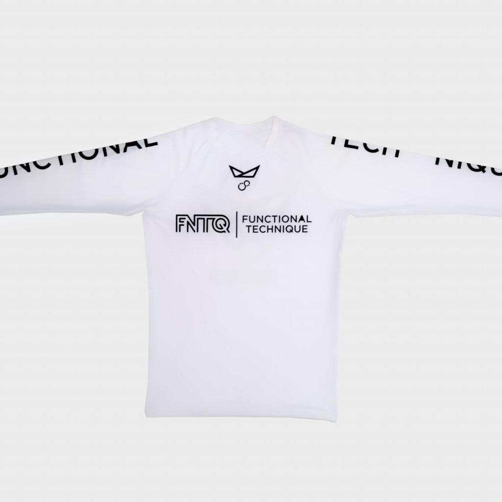 White Rash guard - Long Sleeve